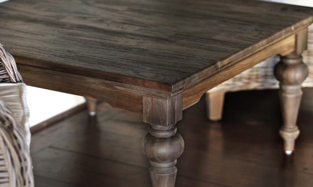 NOVASOLO "Hygge" firkantet sofabord teaktræ (70×120)