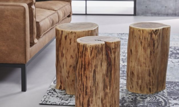 FURBO Tre sofaborde, ø 35 cm