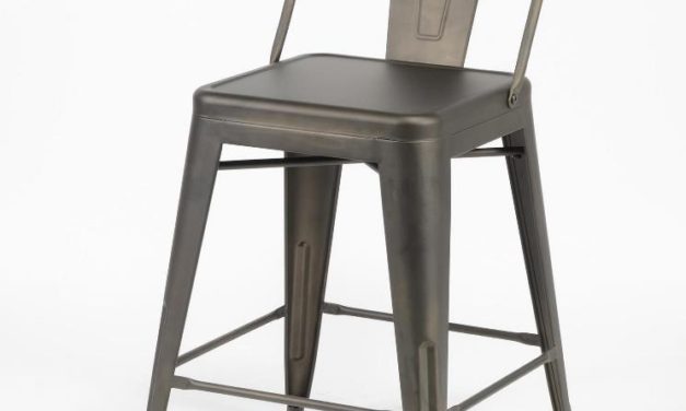 FURBO Barstol, industriel design, stål