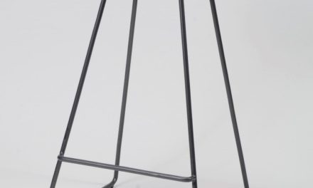 FURBO Barstol, massiv akacietræ og metal