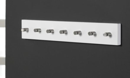 FURBO Knagerække 7 kroge, 60 cm