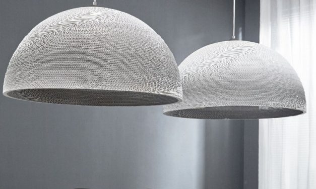 FURBO Loftslampe, hvid skærm