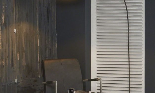 FURBO Gulvlampe, hvid skærm