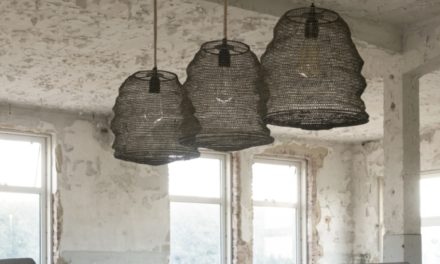 FURBO Loftslampe, tråd design, antik bronze