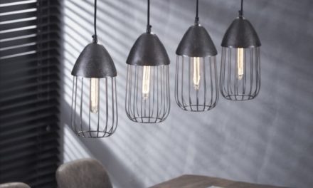 FURBO Loftslampe, sort nikkel