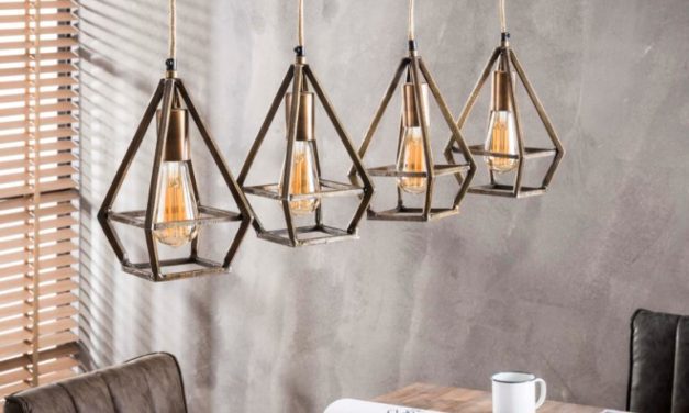 FURBO Loftslamper, antik bronze