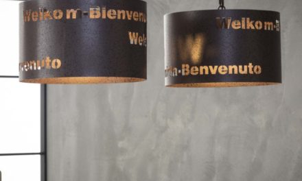 FURBO Loftslampe, antik kobber