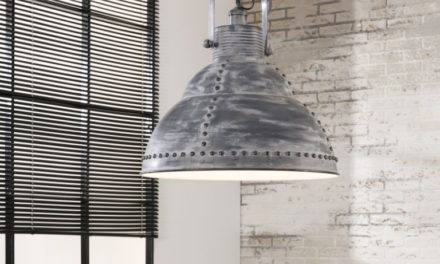 FURBO Loftslampe ø 51 cm, industri design