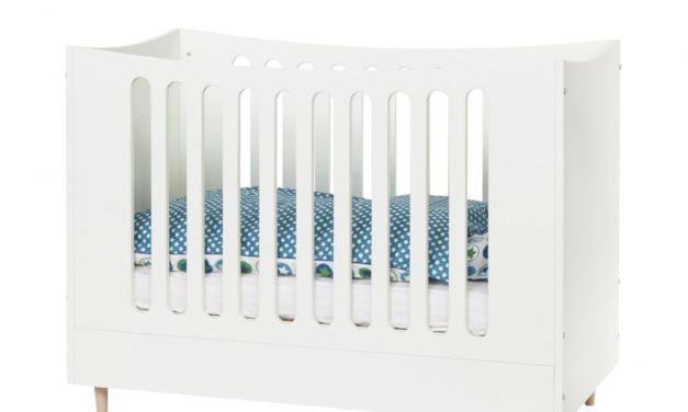 MANIS-H Babyseng – hvid/bøg (findes i 2 størrelser) 60×120