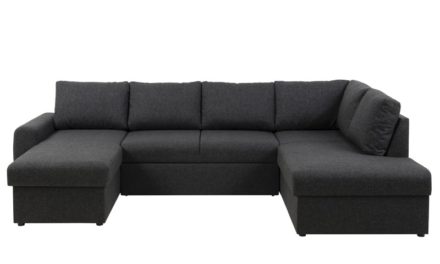 Darien chaiselong hjørnesofa med opbevaring og udtræk