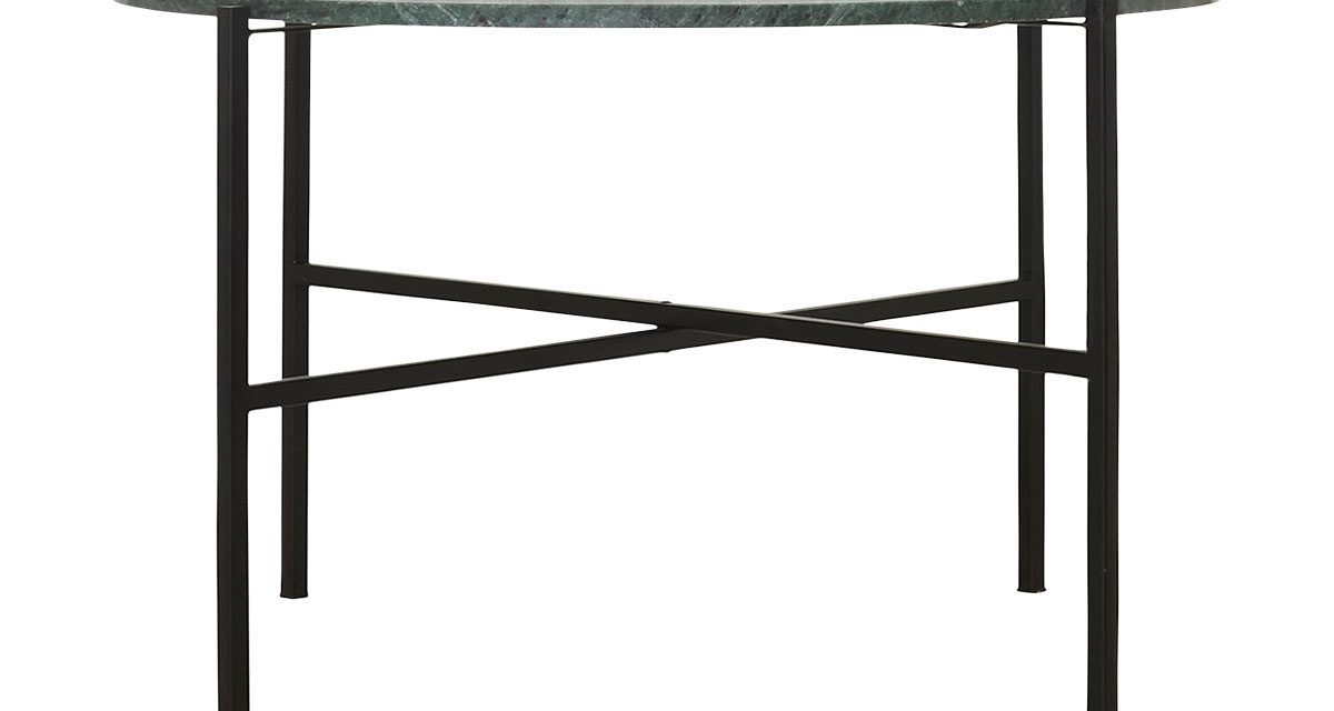 The Green rundt bakkebord i jern og marmor fra House Doctor til din bolig