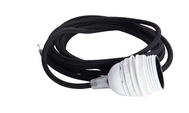 HOUSE DOCTOR STOFLEDNING M. FATNING, E27, sort/hvid