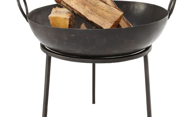 HOUSE DOCTOR bålfad, sort