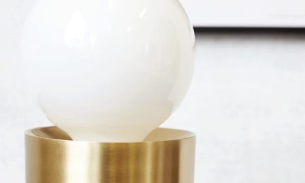 HOUSE DOCTOR bordlampe, Gleam, messing finish