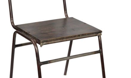 Træ Og Jern Spisebordsstol fra Trademark Living til din bolig