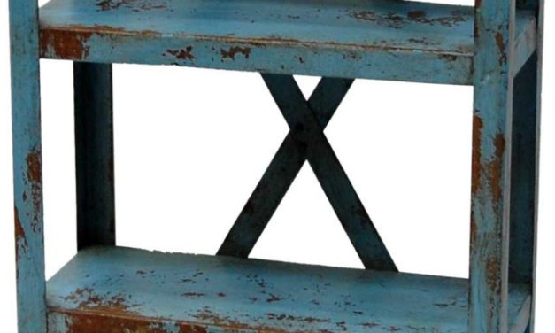 TRADEMARK LIVING Jernreol – blå