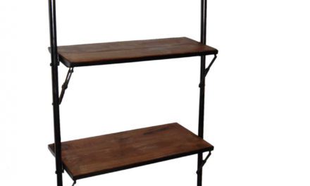 TRADEMARK LIVING COOL reol i fabriksstil