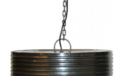 TRADEMARK LIVING Loftpendel – mørk zink