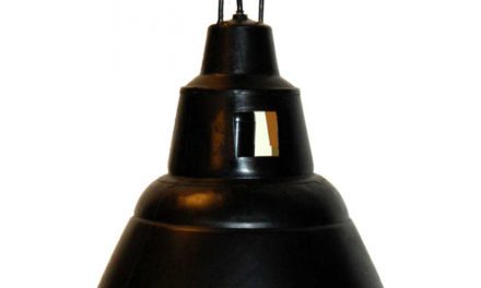 TRADEMARK LIVING Cool stor loftpendel – mat sort