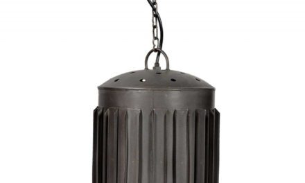 TRADEMARK LIVING Loftpendel – antikzink og lakeret jern