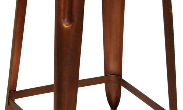 TRADEMARK LIVING Høj skammel – kobber