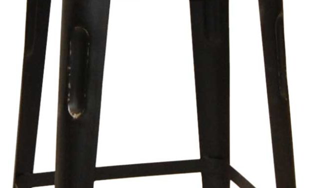 TRADEMARK LIVING Barstol – antiksort