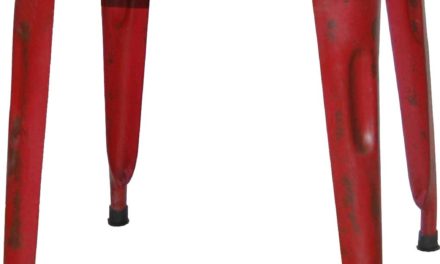 TRADEMARK LIVING Skammel – rød