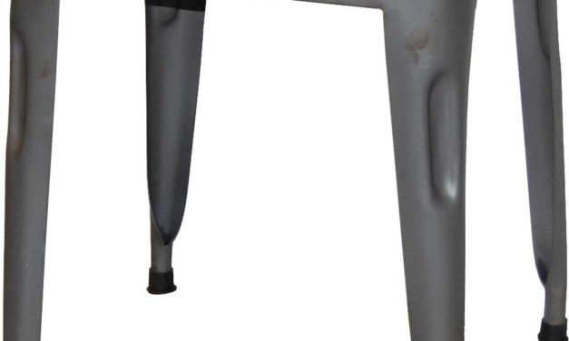 TRADEMARK LIVING Skammel – antikzink