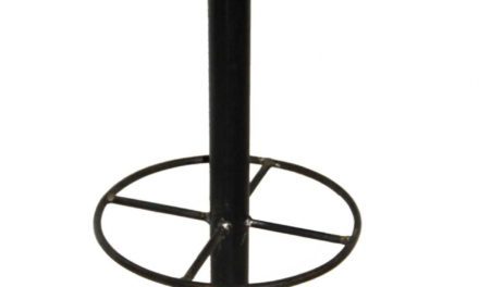 TRADEMARK LIVING RAW jernskammel m traktorsæde – høj