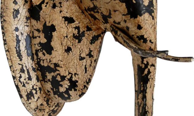 TRADEMARK LIVING Elefanthoved i metal