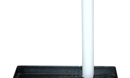 TRADEMARK LIVING Lysestage – antikzink