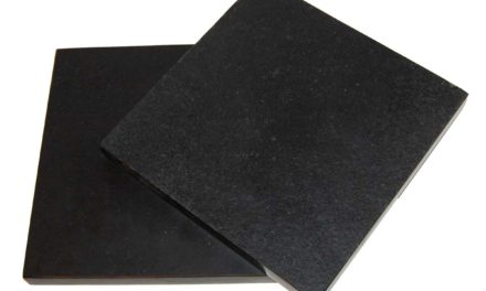 TRADEMARK LIVING Skærebræt i sort sten – small