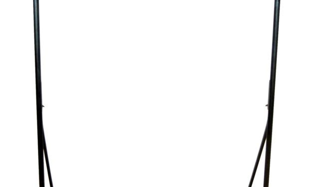 TRADEMARK LIVING Tøjstativ – mørk zink