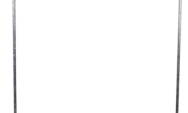 TRADEMARK LIVING Tøjstativ med et råt udtryk – jern/træ