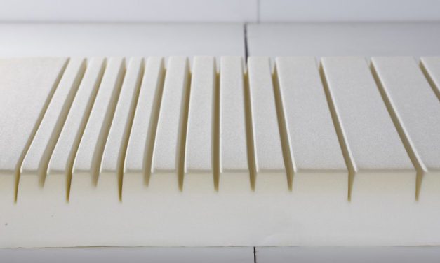 MANIS-H Skummadras – ergonomisk, inkl. vaskbart hvidt betræk (flere størrelser) 140×200