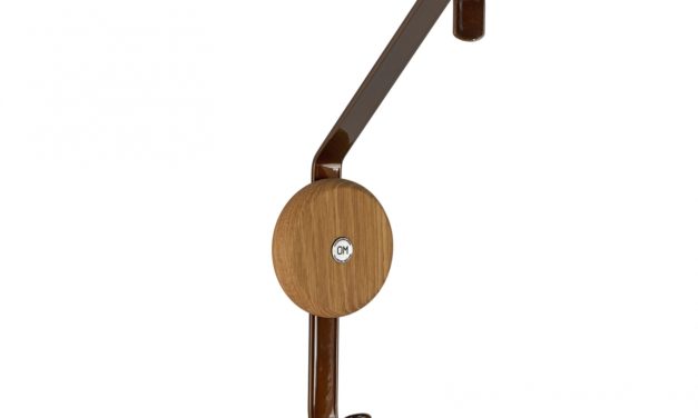 FURBO Ewo – dobbeltkrog i rustlook stål og træ