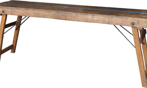 TRADEMARK LIVING Gammelt konsolbord – original finish