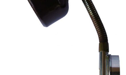 TRADEMARK LIVING Gammel retro væglampe – brun