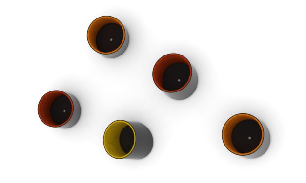 Hole On "5 pak" Knager Sort Gul – blandet