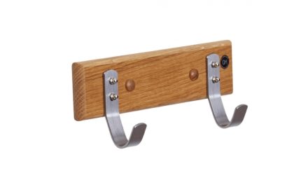 FURBO Ricky – knagerække, 24 cm. Eg