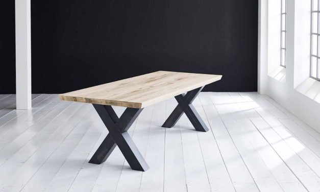 Concept 4 You Plankebord – Schweizerkant med Freja-ben, m. udtræk 6 cm 240 x 110 cm 04 = desert