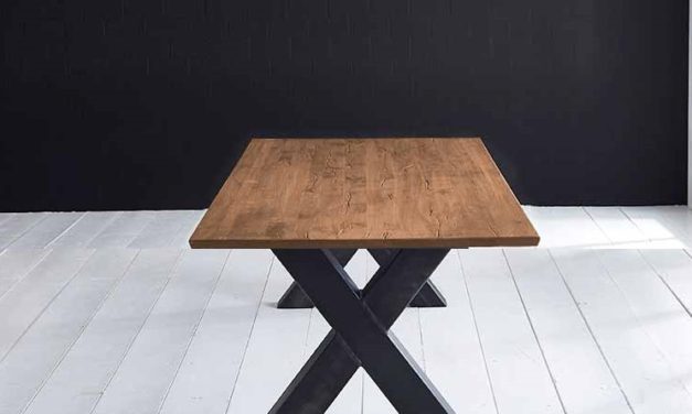 Concept 4 You Plankebord – Schweizerkant med Freja-ben, m. udtræk 3 cm 220 x 100 cm 01 = olie