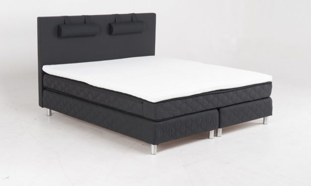 Budget kontinentalseng 160×200 m. sengegavl (inkl. topmadras) 108 cm.