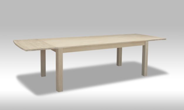 Paris tillægsplade i hvidolieret egetræ (90×50)