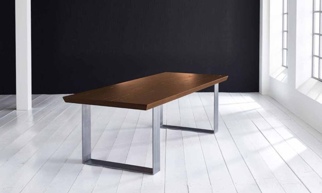 Concept 4 You Plankebord – Schweizerkant med Houston ben, m. udtræk 6 cm 260 x 100 cm 06 = old bassano