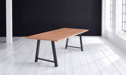 Concept 4 You Plankebord – Schweizerkant med Halo Ben, m. udtræk 3 cm 260 x 100 cm 03 = white wash