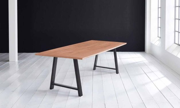 Concept 4 You Plankebord – Schweizerkant med Halo Ben, m. udtræk 3 cm 200 x 100 cm 03 = white wash