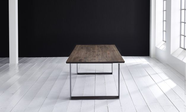 Concept 4 You Plankebord – Schweizerkant med Houston ben, m. udtræk 3 cm 220 x 100 cm 02 = smoked