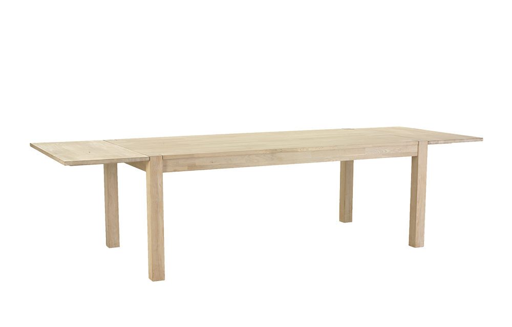 Texas tillægsplade 100×50 i sæbebehandlet eg