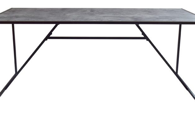 Mexico spisebord – grå betonlook